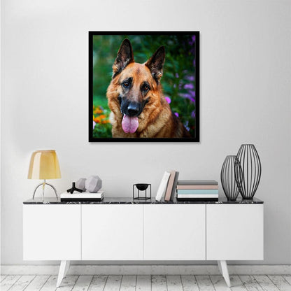 Dog - Full Square Drill Diamond Painting 30*30CM