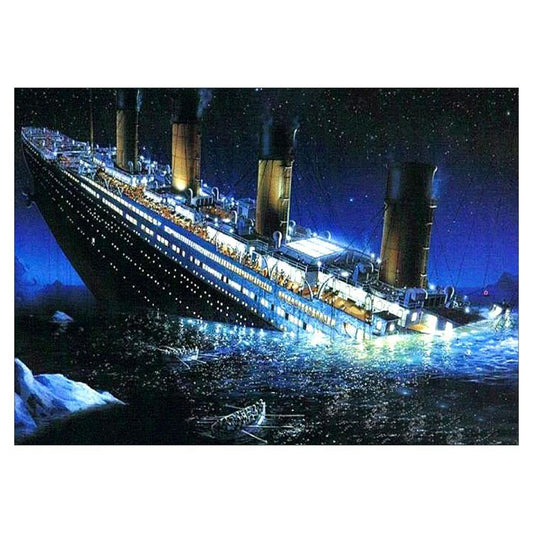 Titanic - Full Round Drill Diamond Painting 30*40CM