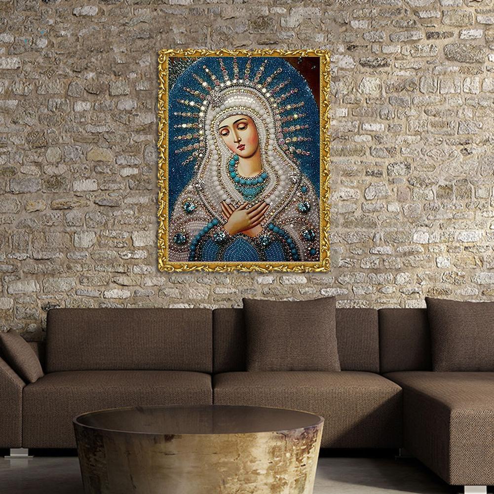 Religion - Special Shaped Drill Diamond Painting 40*30CM