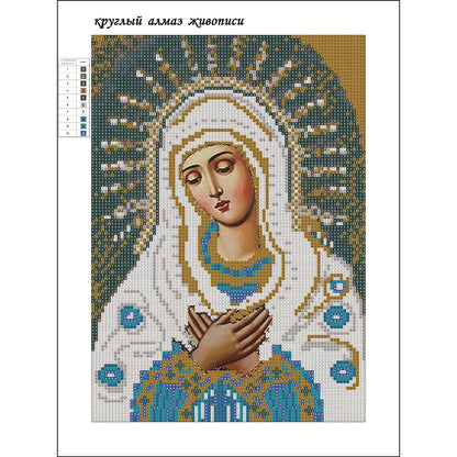 Religion - Special Shaped Drill Diamond Painting 40*30CM