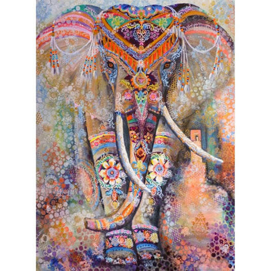 Elephant - Full Round Drill Diamond Painting 30*40CM