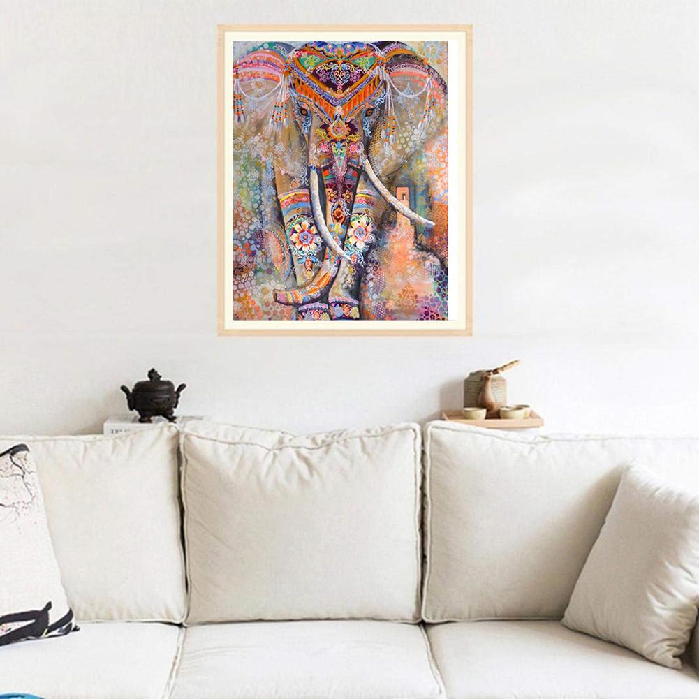 Elephant - Full Round Drill Diamond Painting 30*40CM