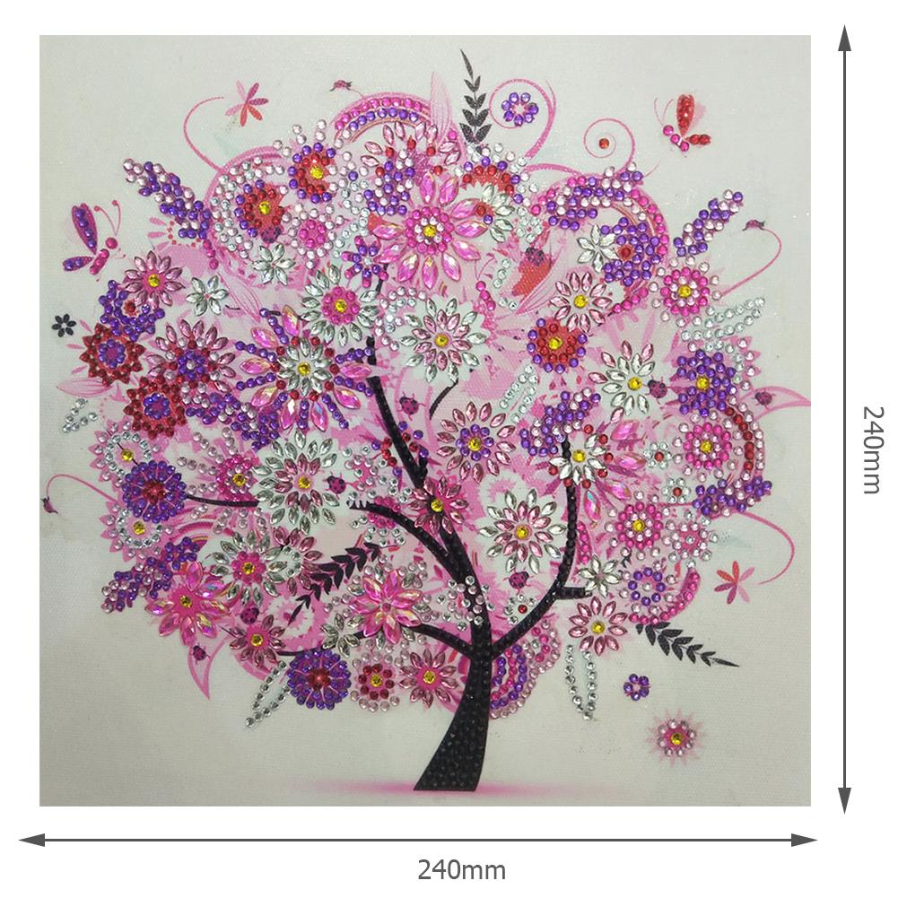 Tree - Special Shaped Drill Diamond Painting 30*30CM