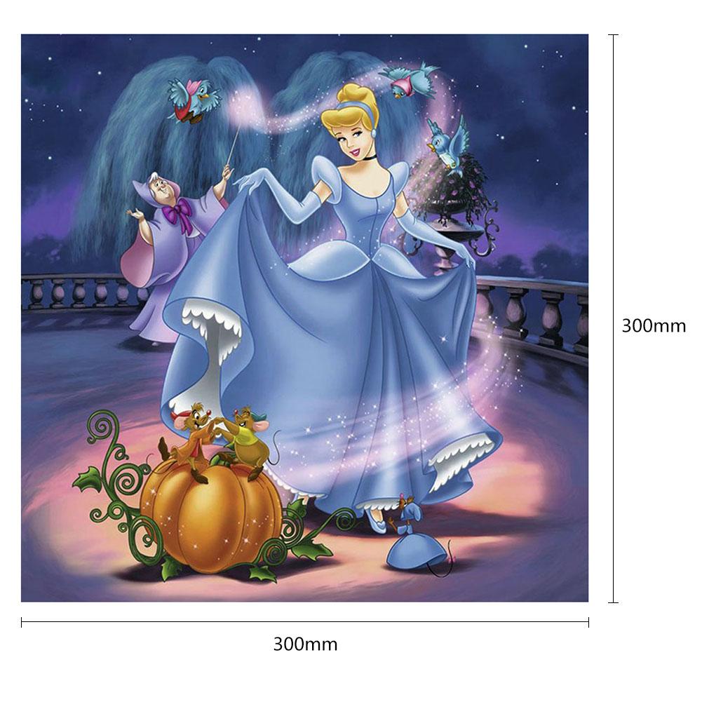 Princess - Full Round Drill Diamond Painting 30*30CM