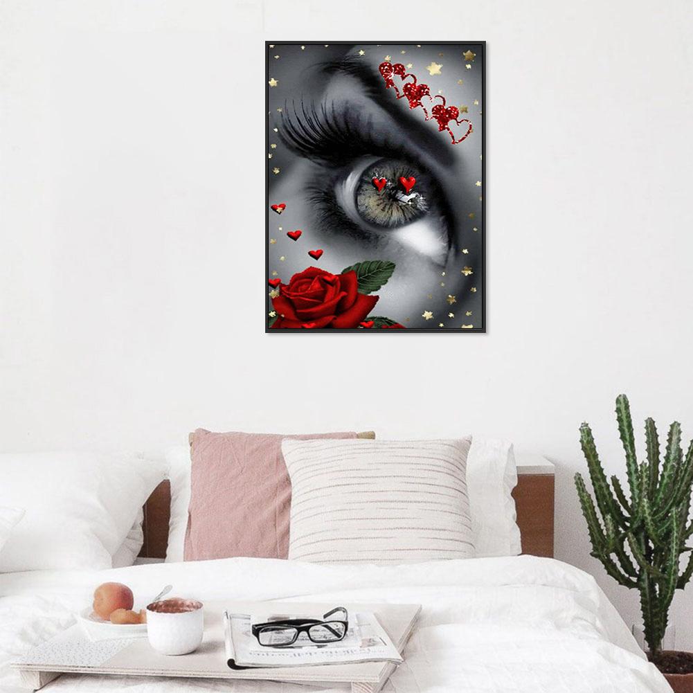 Novelty Eye - Full Round Drill Diamond Painting 40*30CM