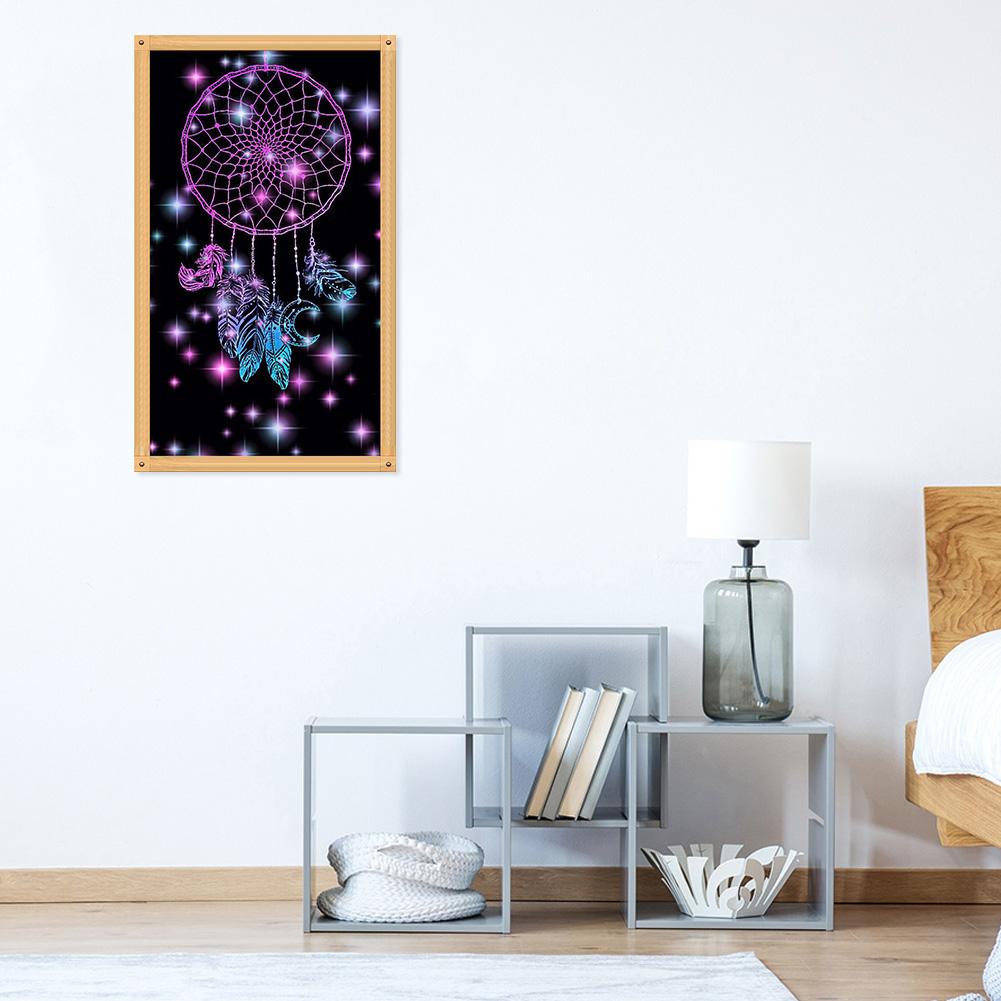 Dream Catcher - Full Round Drill Diamond Painting 30*48CM