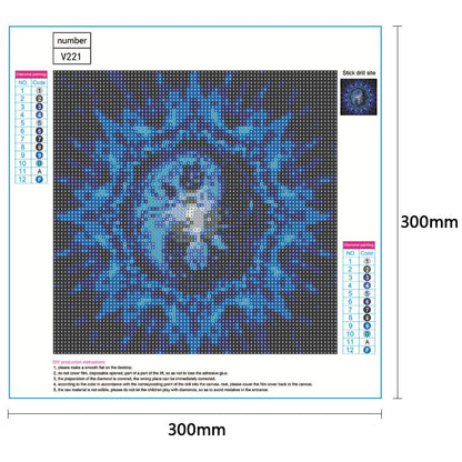 Rose - Full Round Drill Diamond Painting 30*30CM