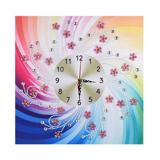 Clock - Full Round Drill Diamond Painting 35*35CM