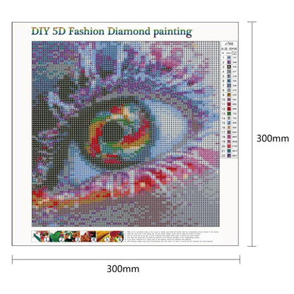 Glitter - Full Round Drill Diamond Painting 30*30CM