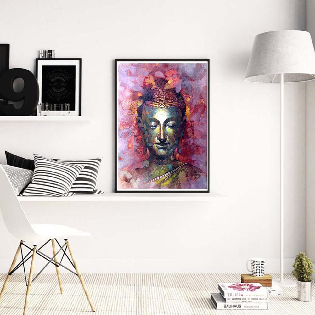 Buddha Statue - Full Square Drill Diamond Painting 40*30CM