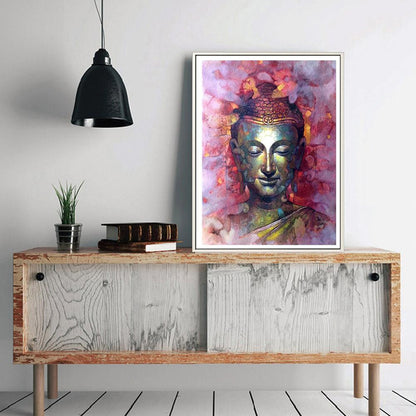 Buddha Statue - Full Square Drill Diamond Painting 40*30CM