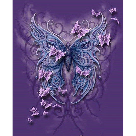 Butterfly - Full Square Drill Diamond Painting 30*40CM