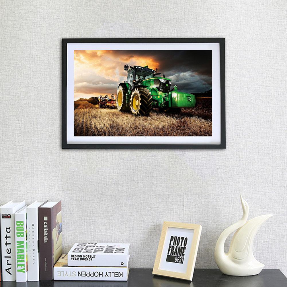 Tractor - Full Square Drill Diamond Painting 40*30CM