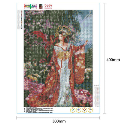 Ancient Women - Full Round Drill Diamond Painting 30*40CM