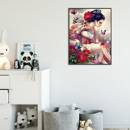 Beauty - Full Round Drill Diamond Painting 40*30CM