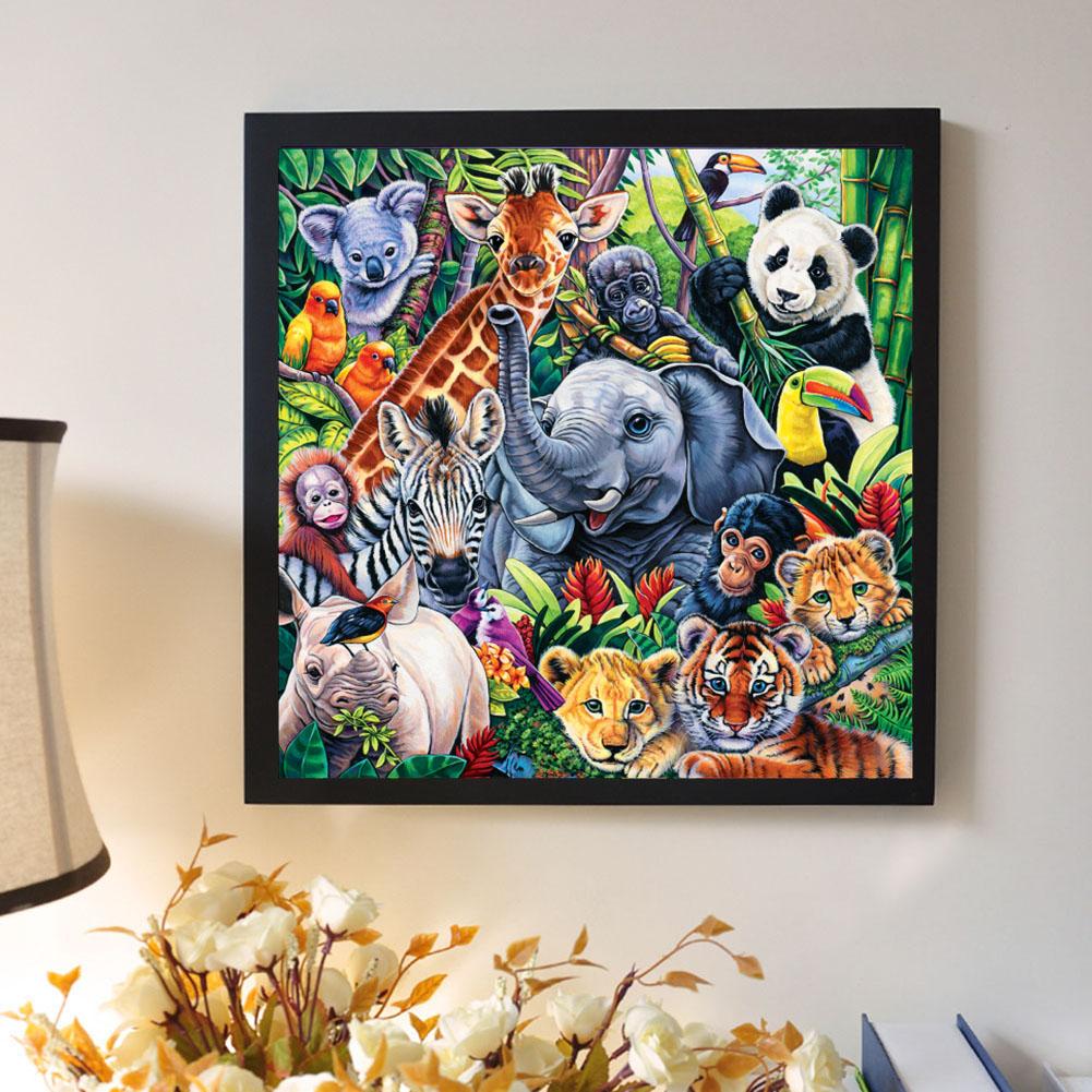 Animal - Full Round Drill Diamond Painting 30*30CM