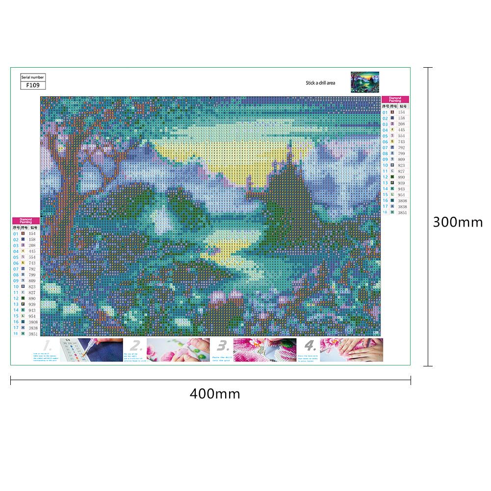 Novelty - Full Square Drill Diamond Painting 40*30CM