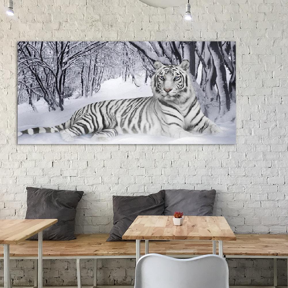 Tiger - Full Round Drill Diamond Painting 90*45CM