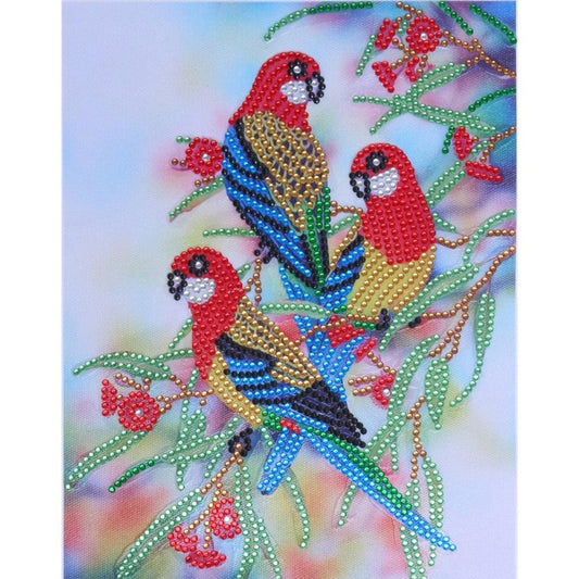 Bird - Special Shaped Drill Diamond Painting 30x25CM