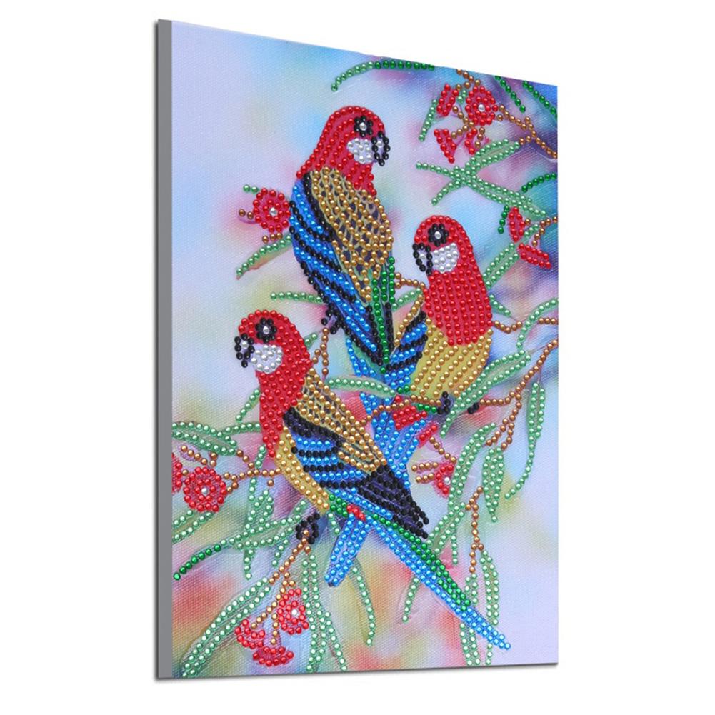 Bird - Special Shaped Drill Diamond Painting 30x25CM