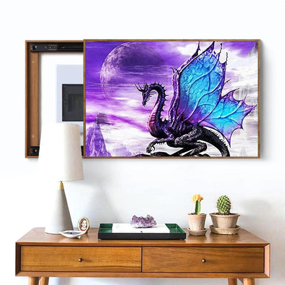 Dragon - Full Round Drill Diamond Painting 40*30CM