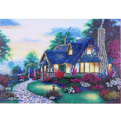 Quiet House - Special Shaped Drill Diamond Painting 40*30CM