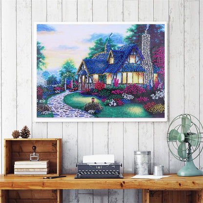 Quiet House - Special Shaped Drill Diamond Painting 40*30CM