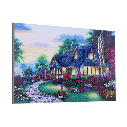 Quiet House - Special Shaped Drill Diamond Painting 40*30CM