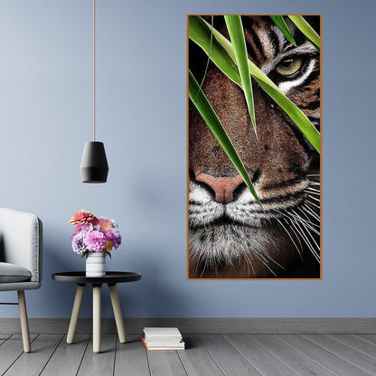 Tiger - Full Round Drill Diamond Painting 85*45CM