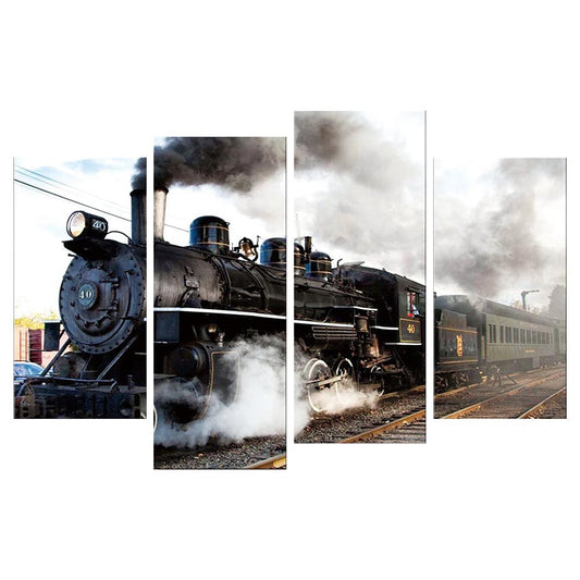 Train - Full Square Drill Diamond Painting 80*40CM