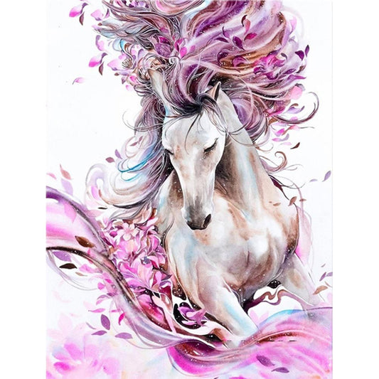 Horse - Full Round Drill Diamond Painting 40*30CM