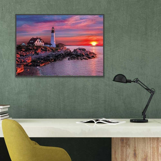 Sunrise - Full Round Drill Diamond Painting 40x30CM