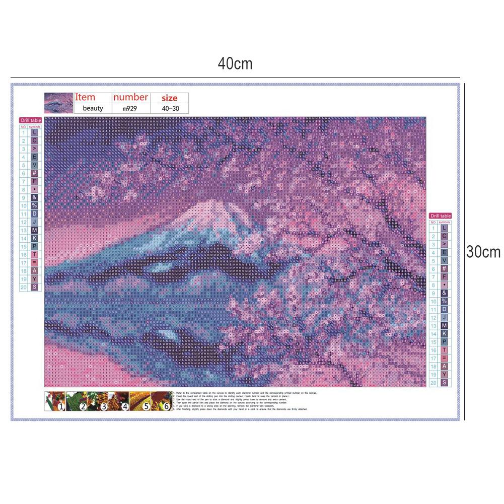 View - Full Round Drill Diamond Painting 40*30CM