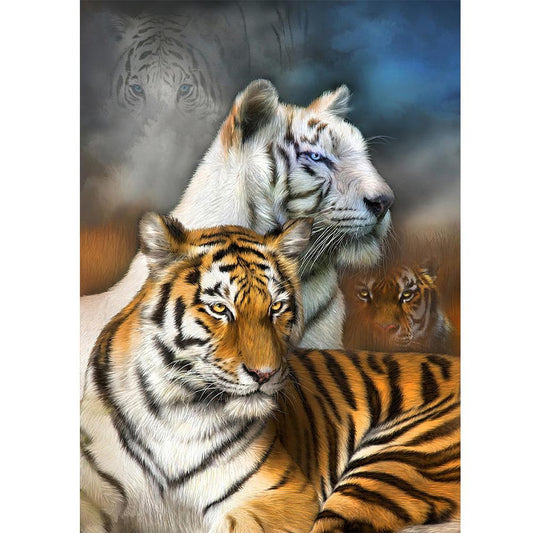 Animals - Full Round Drill Diamond Painting 40*30CM