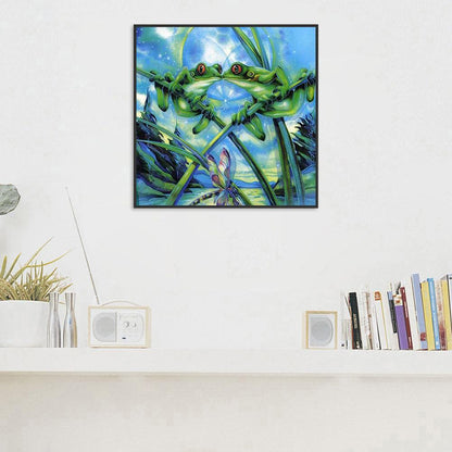 Frog - Full Round Drill Diamond Painting 30*30CM