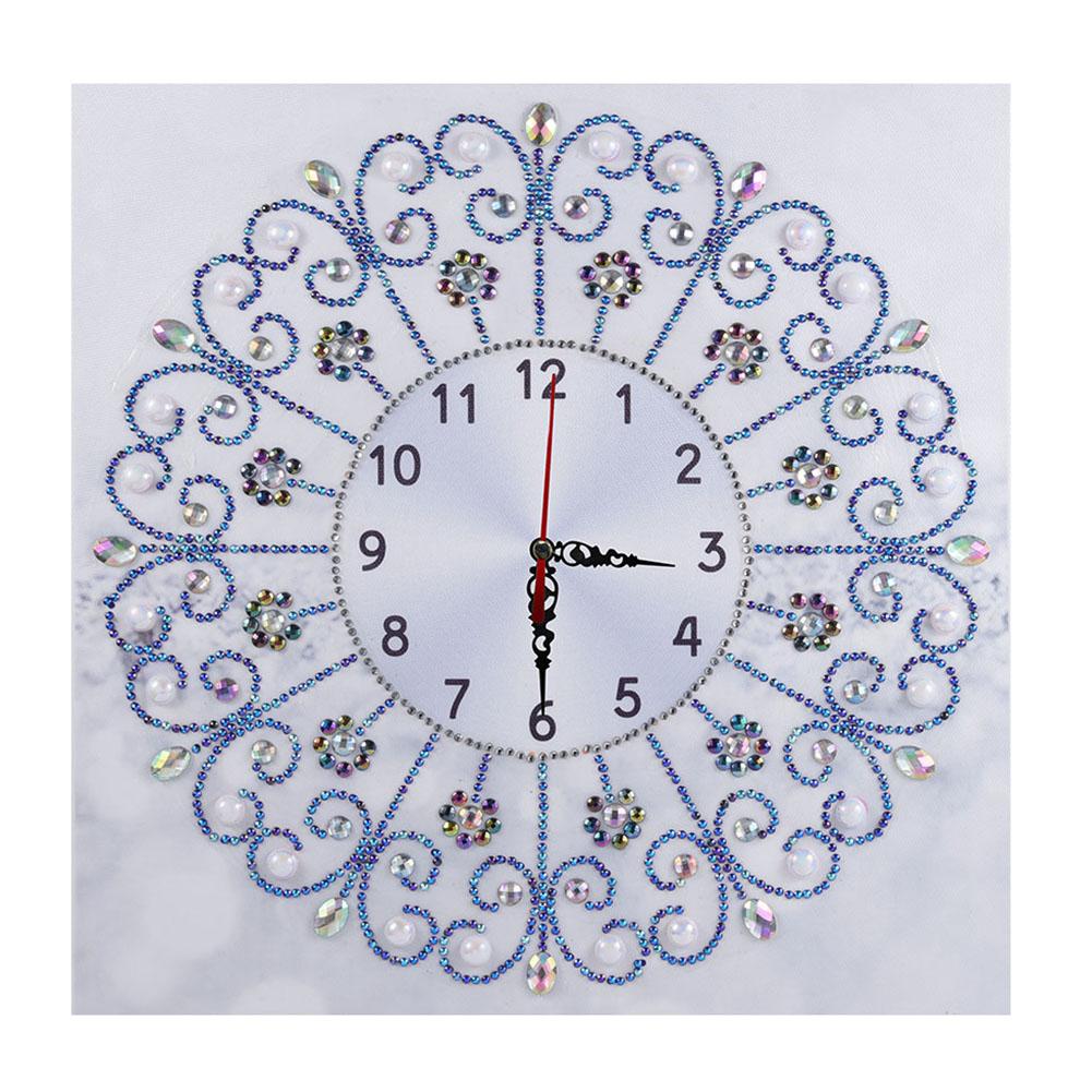 5D DIY Special Shaped Diamond Painting Clock Cross Stitch Mosaic Craft Kits