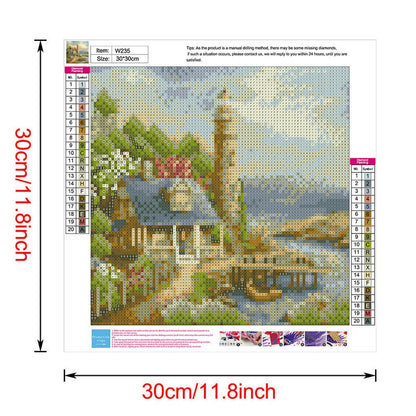 Scenery - Full Round Drill Diamond Painting 30*30CM