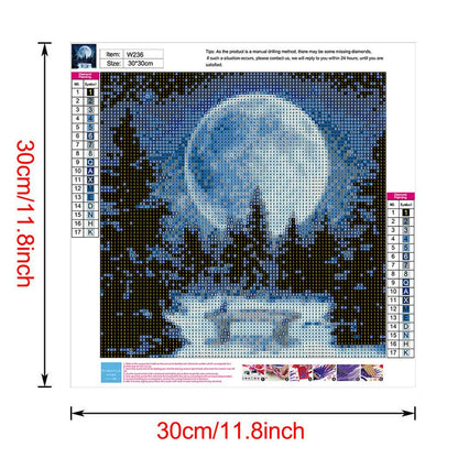 Scenery - Full Round Drill Diamond Painting 30*30CM