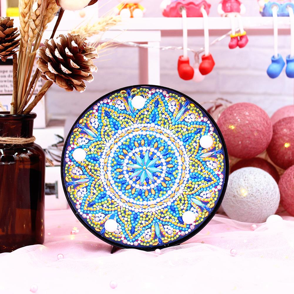 DIY LED Diamond Painting Mandala Full Special Shaped Night Light Home Decor