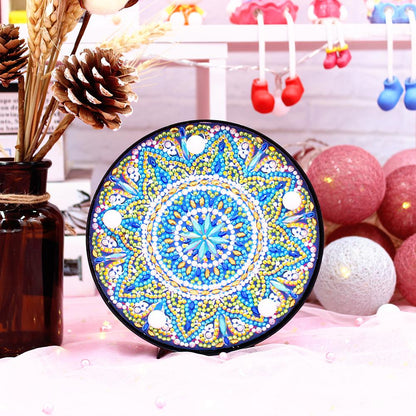 DIY LED Diamond Painting Mandala Full Special Shaped Night Light Home Decor