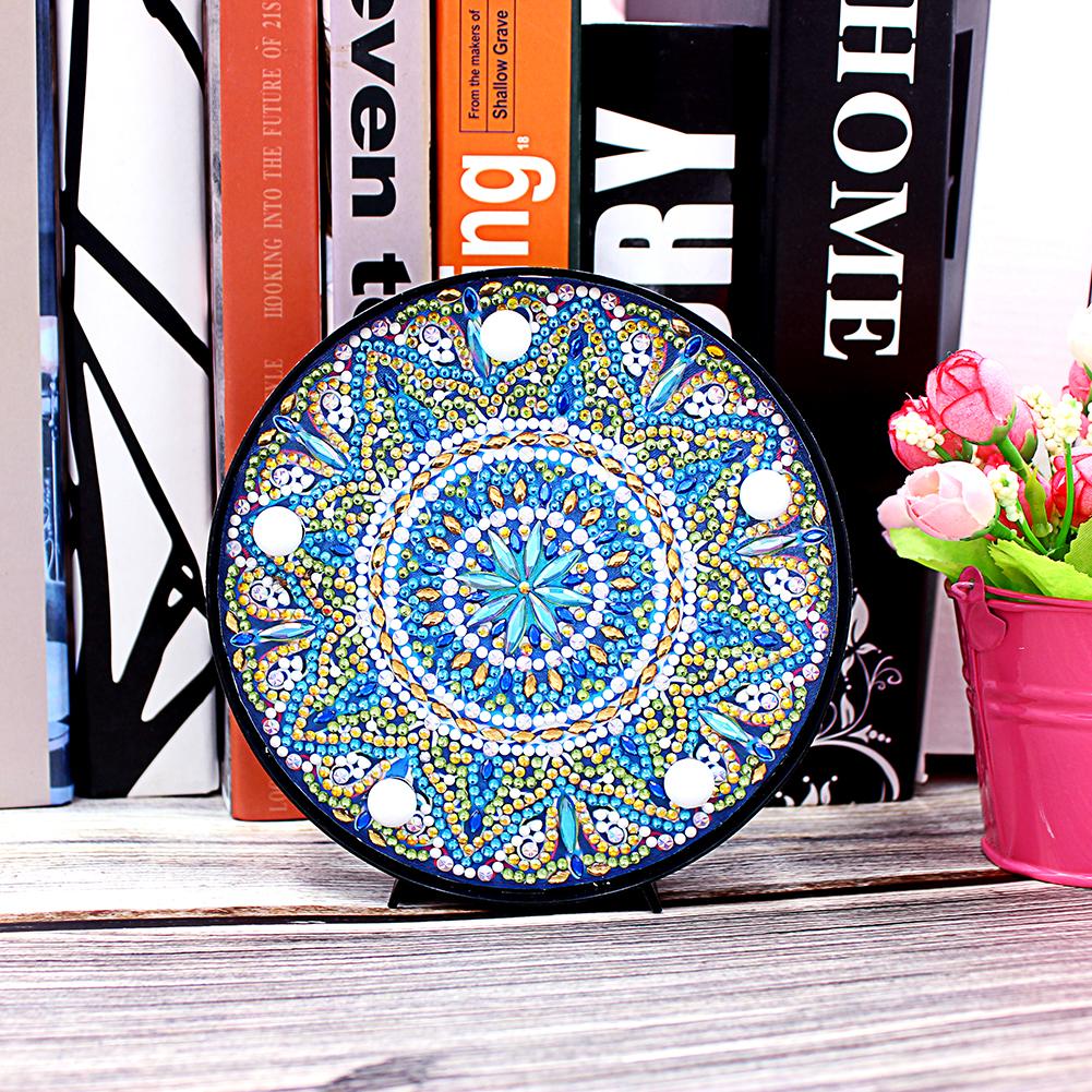 DIY LED Diamond Painting Mandala Full Special Shaped Night Light Home Decor