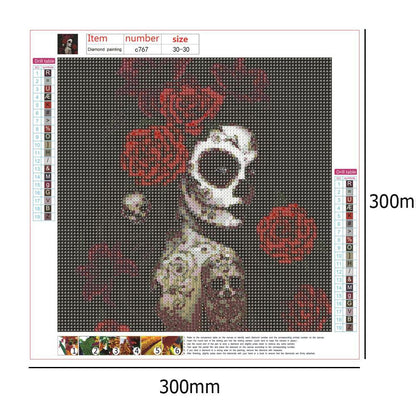 Beauty - Full Round Drill Diamond Painting 30*30CM