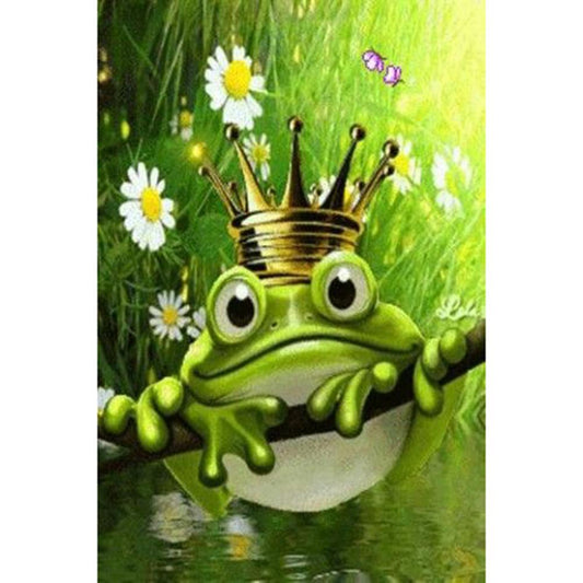 Frog - Full Round Drill Diamond Painting 40*30CM