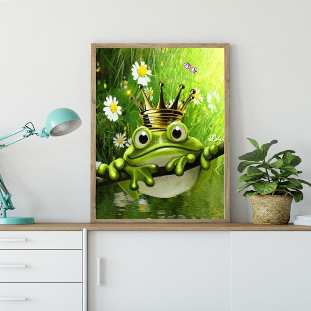 Frog - Full Round Drill Diamond Painting 40*30CM