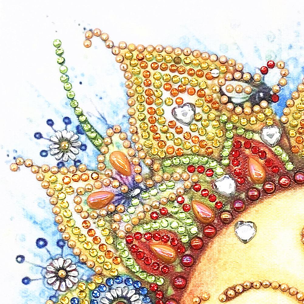 Sun - Full Round Drill Diamond Painting 30*30CM