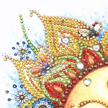 Sun - Full Round Drill Diamond Painting 30*30CM