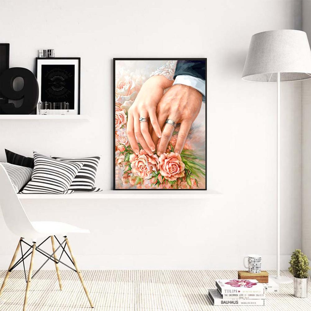 Lovers - Full Round Drill Diamond Painting 30*40CM