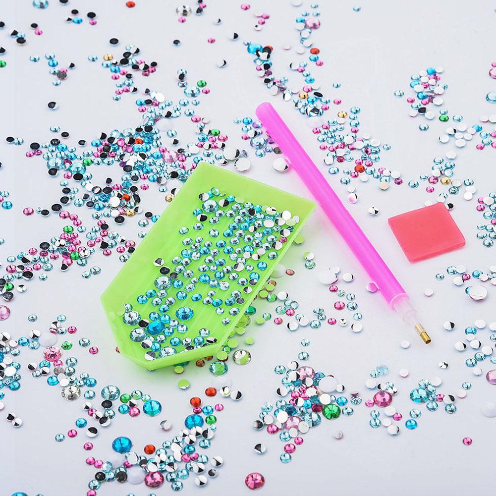 Cartoon Kids - Special Shaped Drill Diamond Painting 20*15CM