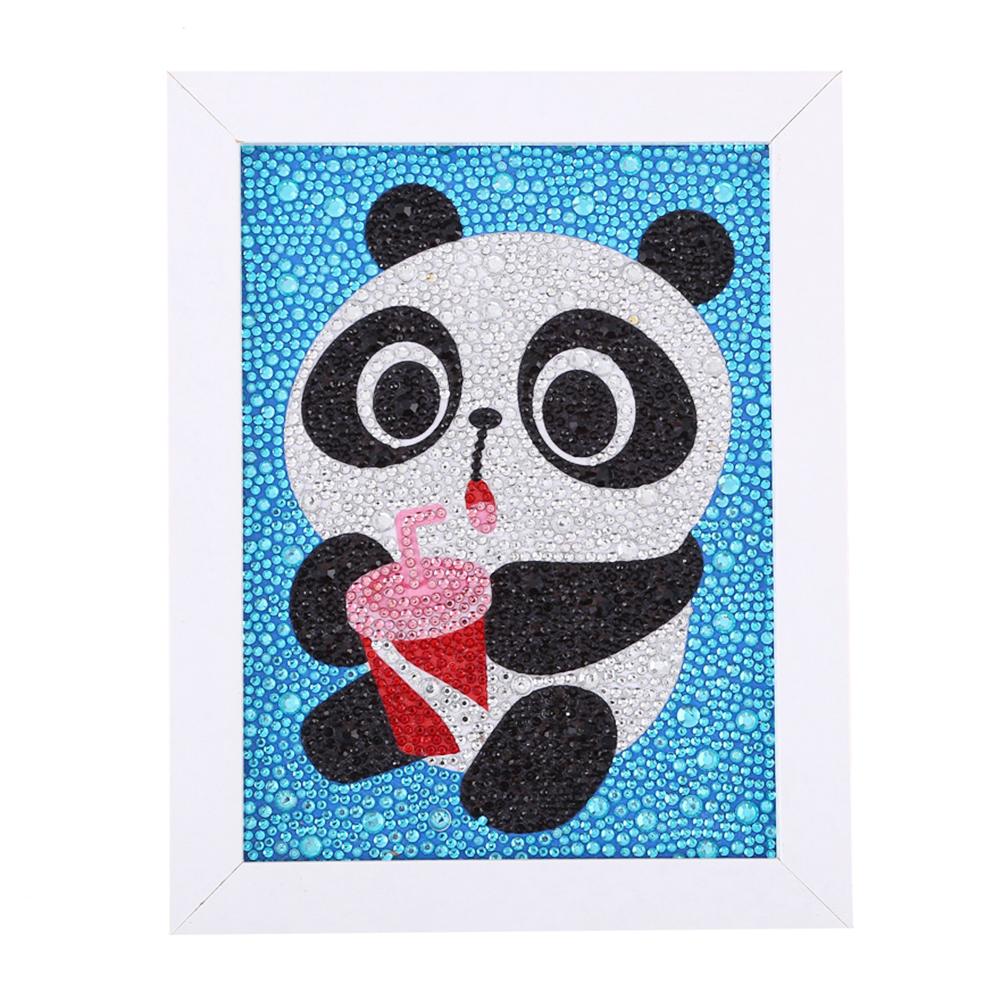 Cartoon Kids - Special Shaped Drill Diamond Painting 20*15CM