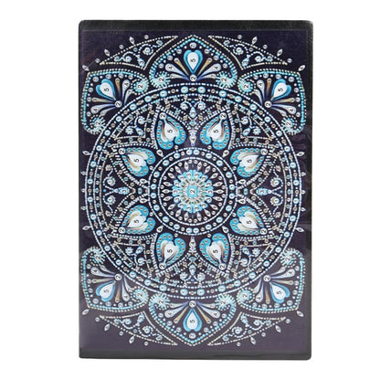 DIY Mandala Special Shaped Diamond Painting 60 Pages Students A5 Notebook